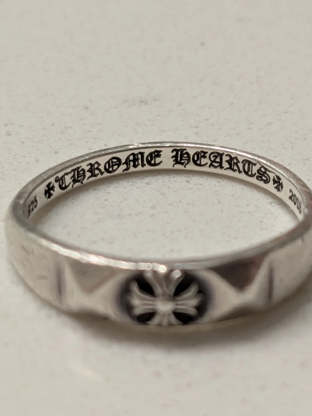 Chrome Hearts Bubblegum Pyramid Plus ring